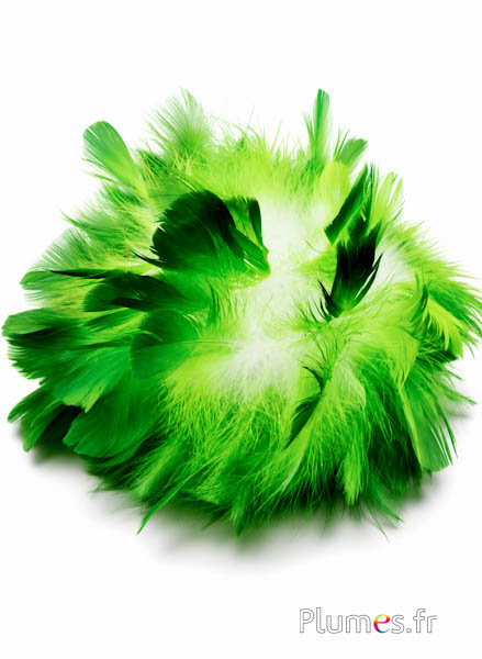 Kalkoen - Ø 18 cm - wit-lime-smaragd
